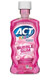 ACT Kids Bubble Gum Çocuklar İçin Ağız Bakım Suyu 500ML - 1