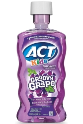 ACT Kids Grape Çocuklar İçin Ağız Bakım Suyu 500ML - ACT