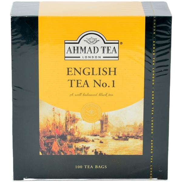 Ahmad Tea English Tea No.1 100lü Badak Poşet Çay - 1