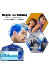 Ankooy Mavi Saç Renklendirici ve Şekillendirici Wax 80GR - 4