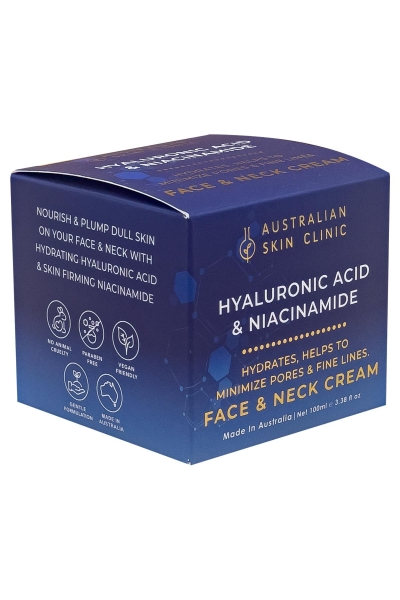 Australian Skin Clinic Hyaluronic Acid & Niacinamide Yüz ve Boyun Kremi 100ML - 2