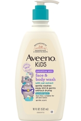 Aveeno Kids Hassas Ciltler İçin Yüz ve Vücut Şampuanı 532ML - Aveeno