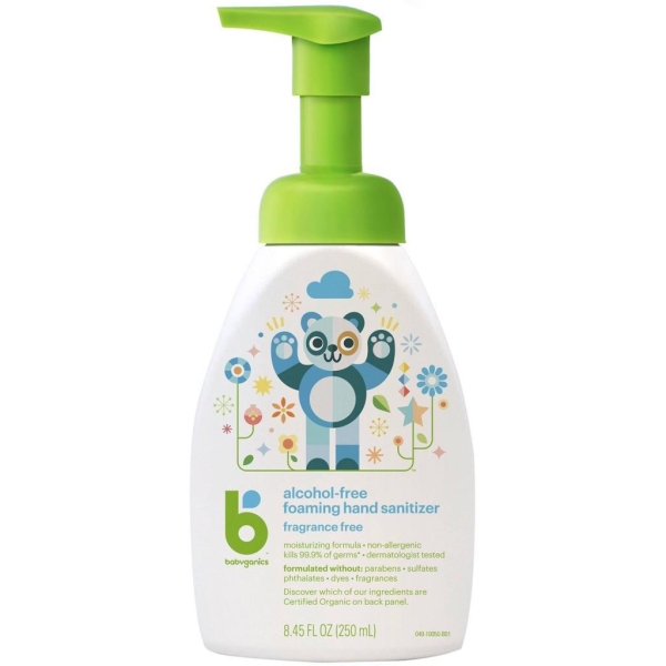 Babyganics Alcohol-Free Foaming Hand Sanitizer 250ML - 1