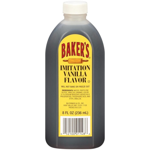 Baker's Imitation Vanilla Flavor 236ML - 1