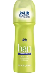 Ban Powder Fresh Original Roll-On Antiperspirant Deodorant 103ML - Ban