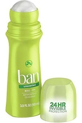 Ban Unscented Roll-On Antiperspirant Deodorant 103ML - 3