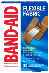 Band-Aid Flexible Fabric Yara Bandı 30lu Karışık Ölçü - Band Aid