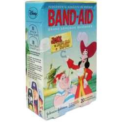 Band Aid Jake Never Land Pirates Yara Bandı 20 Adet Karışık Ölçü - 1