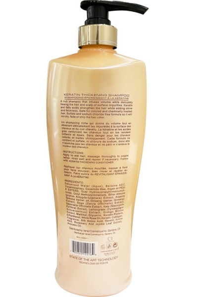 Bio Keratin İnce Saç Tellerini Kalınlaştırıcı Şampuan 1000ML - 2