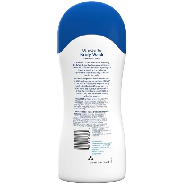 Cetaphil Ultra Nazik Yatıştırıcı Vücut Şampuanı 500ML - 2