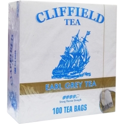Cliffield Earl Grey Tea Bardak Poşet Çay 100 Adet - Cliffield Tea