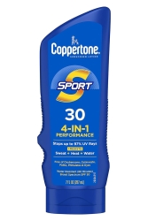 Coppertone Sport SPF30 4in1 Güneş Koruyucu Losyon 207ML - Coppertone