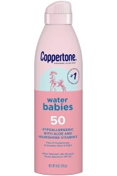 Coppertone Water Babies SPF50 Güneş Koruyucu Losyon Sprey 170GR - 1