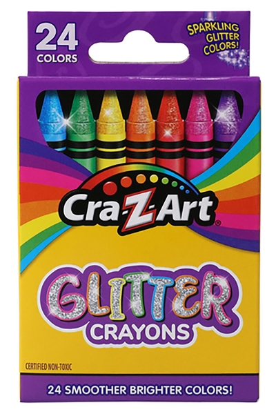 Cra-Z-Art 24 Renk Işıltılı Pastel Boya - 1