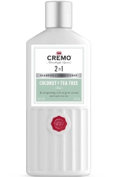 Cremo 2in1 Coconut & Tea Tree Şampuan ve Saç Kremi 473ML - Cremo