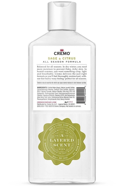 Cremo Sage & Citrus Vücut Şampuanı 473ML - 3