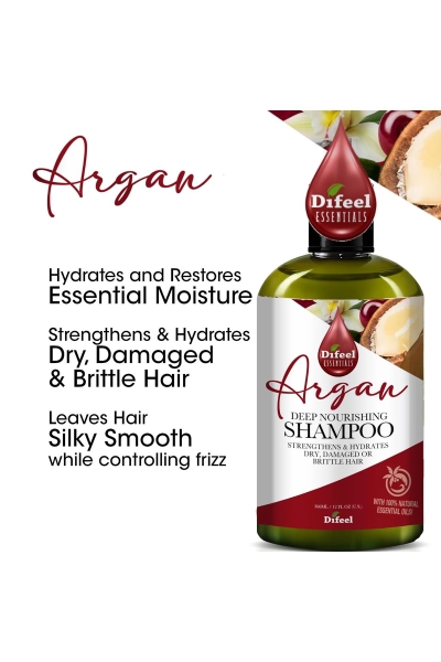 Difeel Essentials Argan Yağlı Besleyici Şampuan 360ML - 3