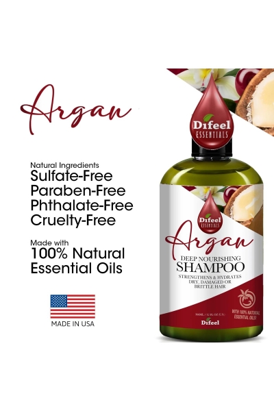 Difeel Essentials Argan Yağlı Besleyici Şampuan 360ML - 4