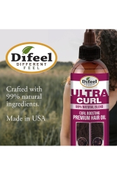 Difeel Ultra Curl Bukle Belirginleştirici Saç Bakım Yağı 75ML - 4