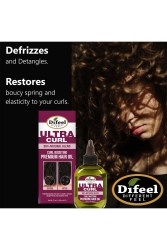 Difeel Ultra Curl Bukle Belirginleştirici Saç Bakım Yağı 75ML - 5