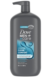 Dove Men Hydrating Clean Comfort Vücut + Yüz Yıkama 887ML - Dove