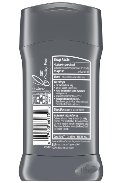 Dove Men Stain Defense Fresh Antiperspirant Stick Deodorant 76GR - 2