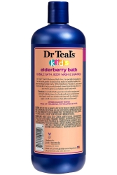 Dr.Teals Kids Elderberry 3in1 Banyo Köpüğü + Vücut Şampuanı + Şampuan 591ML - 2