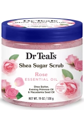 Dr.Teal's Shea Sugar Scrub Rose Vücut Şeker Peeling 538GR - DR.Teals