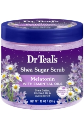 Dr.Teal's Shea Sugar Scrub Shea Butter Vücut Şeker Peeling 538GR - 1