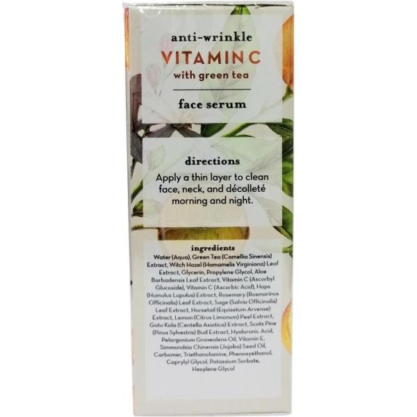 Fleurik Anti-Wrinkle Vitamin C ve Yeşil Çay Yüz Serumu 30ML - 3