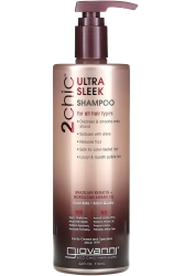 Giovanni 2chic Ultra Sleek Brezilya Keratin ve Argan Yağlı Şampuan 710ML - 1