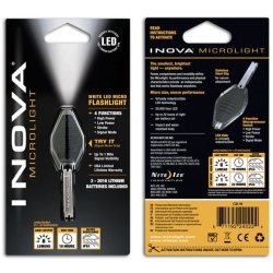 Inova Microlight Micro Led Beyaz Işık Şeffaf Gövde - Inova Flashlights
