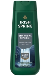 Irish Spring Charcoal Refresh Nemlendirici Yüz ve Vücut Yıkama 591ML - 1