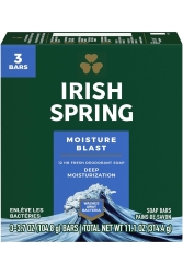 Irish Spring Moisture Blast Sabun 3lü Paket - Irish Spring
