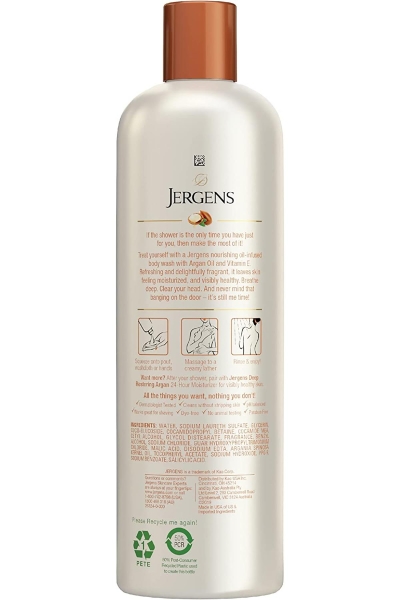 Jergens Argan Yağlı Nemlendirici Vücut Şampuanı 650ML - 2