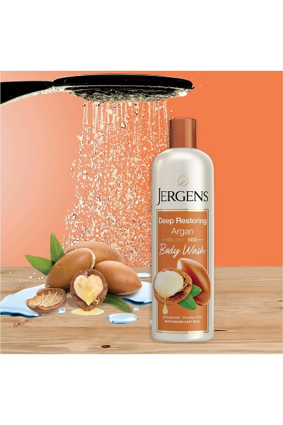 Jergens Argan Yağlı Nemlendirici Vücut Şampuanı 650ML - 5