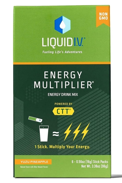 Liquid I.V. Energy Multiplier 6 Stick Packs 96GR - 1