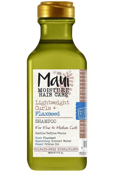 Maui Flaxseed Hafif Bukleli Saçlar İçin Şampuan 385ML - 1