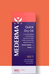 Mederma No:1 Quick Dry Oil Çatlak Karşıtı Cilt Bakım Yağı 60ML - Mederma