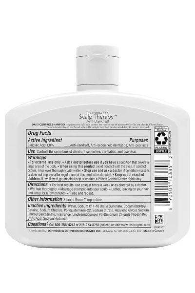 Neutrogena Scalp Therapy Daily Control Kepek Karşıtı Şampuan 354ML - 2