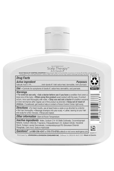 Neutrogena Scalp Therapy Scalp Build-Up Control Kepek Karşıtı Şampuan 354ML - 2