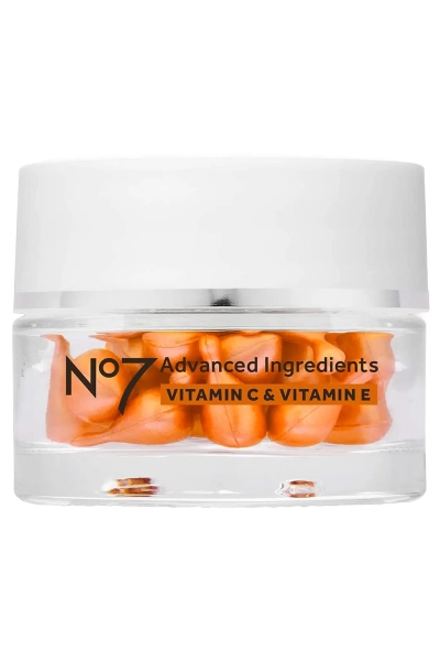 No7 Advanced Ingredients Vitamin C & Vitamin E 30 Kapsül - 1