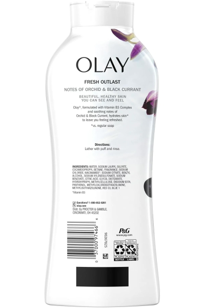 Olay Fresh Outlast Orchid & Black Currant Vücut Şampuanı 650ML - 2