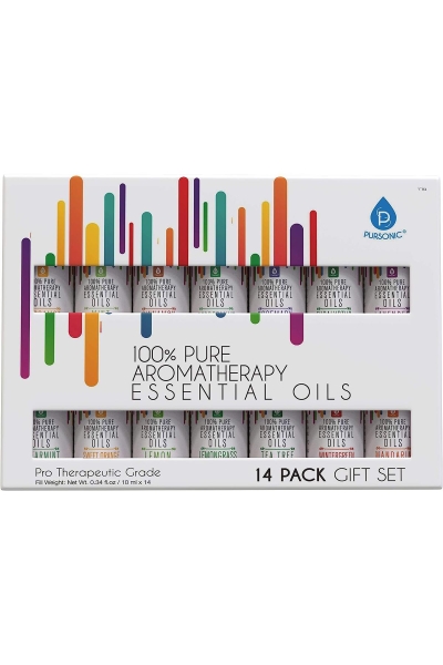 Pursonic Aromathrapy Essential Oils 14x10ML - 4