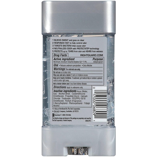 Right Guard Xtreme Arctic Refresh Antiperspirant Deodorant Jel 113GR - 2