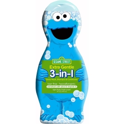 Sesame Street Extra Gentle 3in1 Şampuan 414ML - Sesame Street