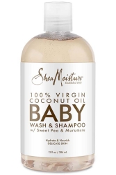 Shea Moisture Baby %100 Saf Hindistan Cevizi Yağlı Bebek Şampuanı 384ML - 1