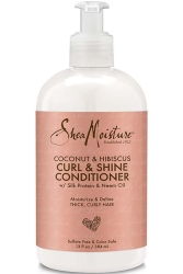 Shea Moisture Coconut & Hibiscus Bukle Kontrolü ve Parlaklık Saç Kremi 384ML - 1