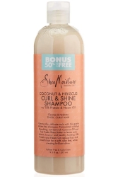 Shea Moisture Coconut & Hibiscus Bukle Kontrolü ve Parlaklık Şampuanı 577ML - 1
