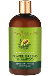 Shea Moisture Power Greens Moringa ve Avokado Yağlı Şampuan 384ML - Shea Moisture